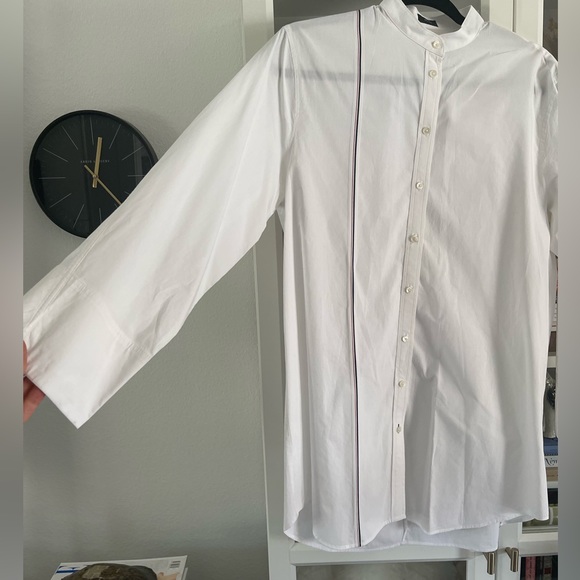 Joseph Lenno Selvedge Stripe Cotton Shirt - Picture 3 of 8